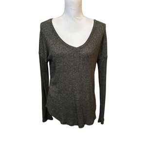 AEO Soft & Sexy Hunter Green Long Sleeve Top size‎ medium